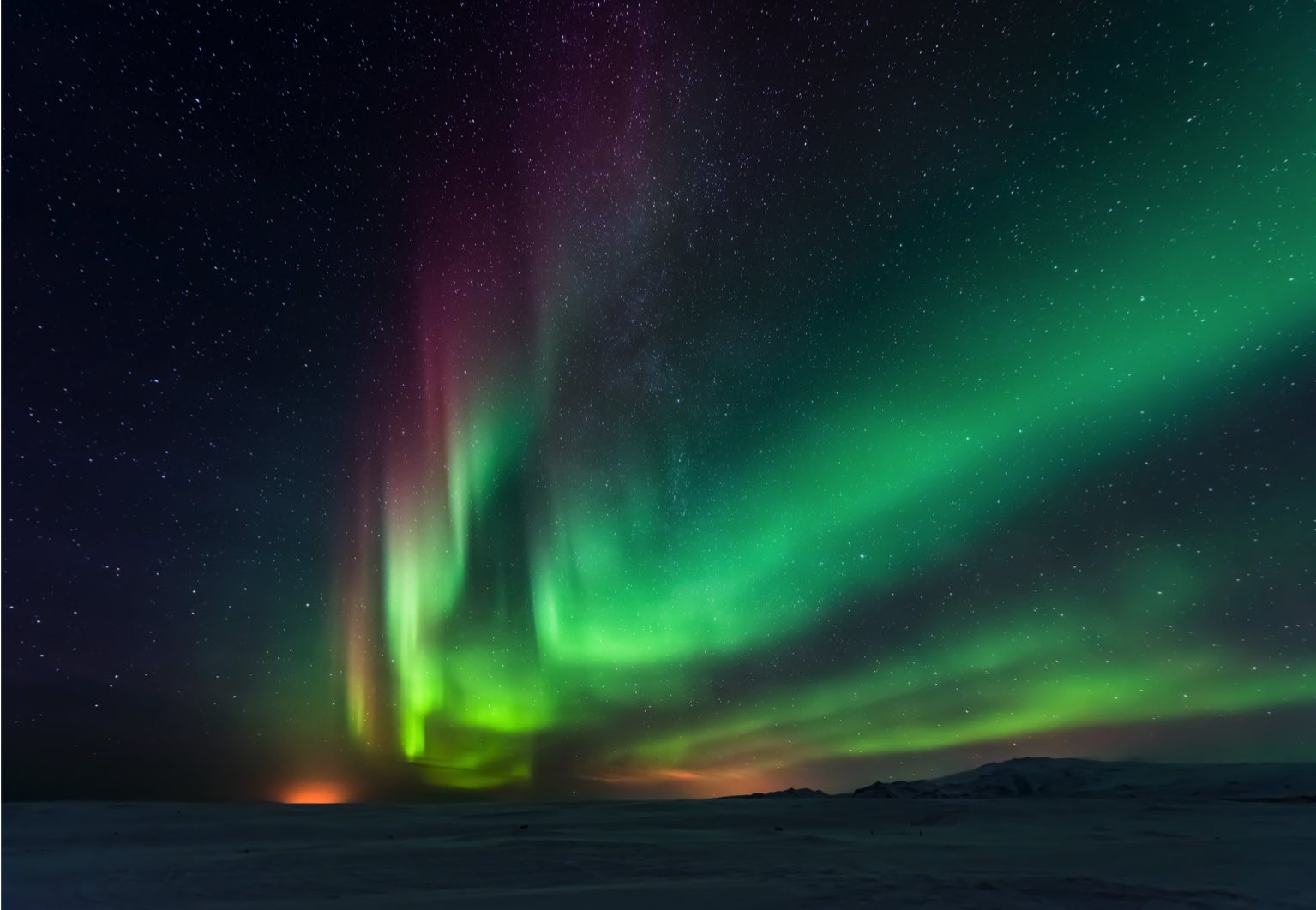 Aurores boreales au canada